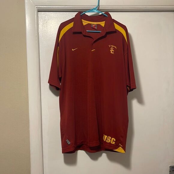 Nike Other - Nike SC Trojans Polo XL